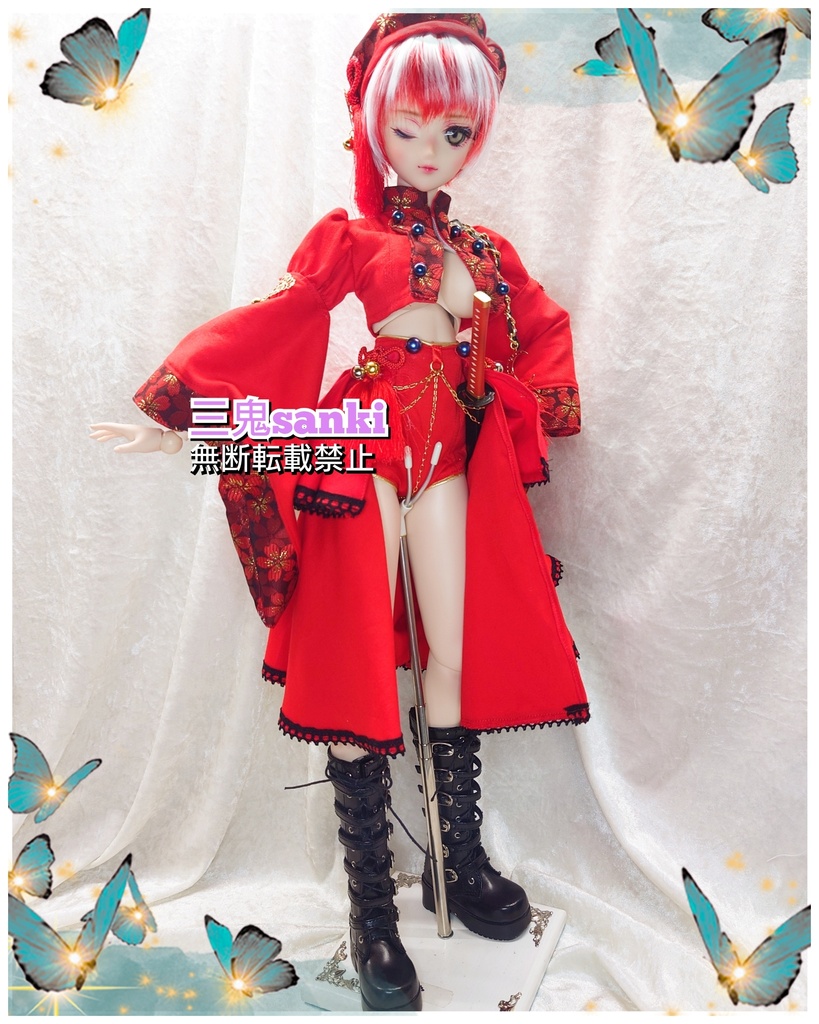 『月下の一軍』セット（赤）DD/DDS（M~dy胸）用