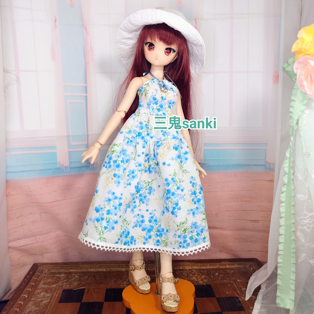 キャミソールワンピースセット（青）ＭＤＤ(S~Ｌ)胸用/アイリスコレクトプチ