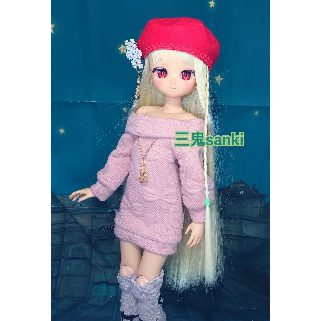 ニットワンピースセット(ピンク)/MDD(S~L)/アイリスコレクトプチ