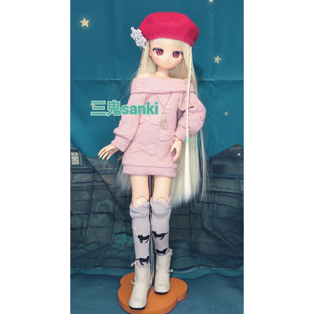 ニットワンピースセット(ピンク)/MDD(S~L)/アイリスコレクトプチ
