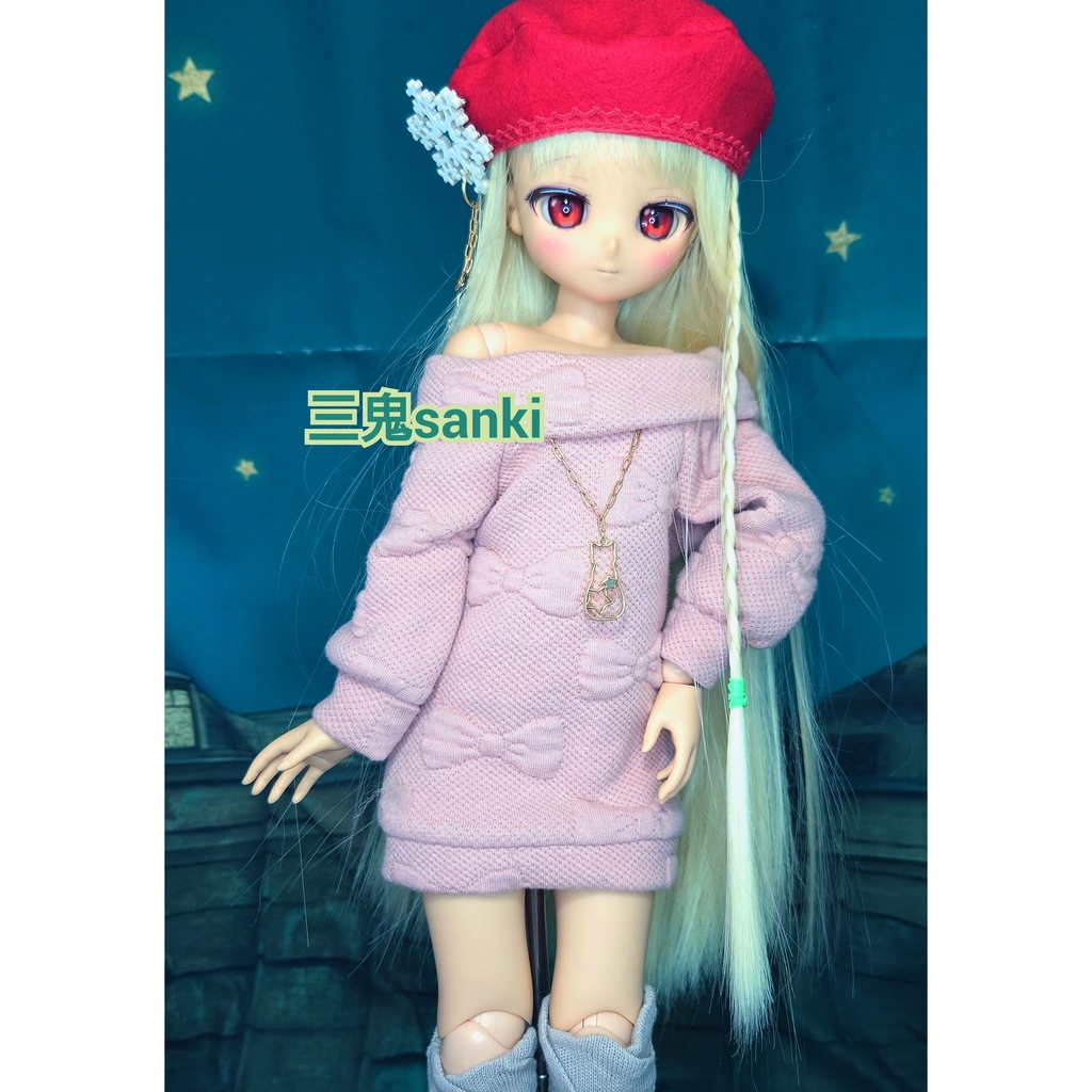 ニットワンピースセット(ピンク)/MDD(S~L)/アイリスコレクトプチ