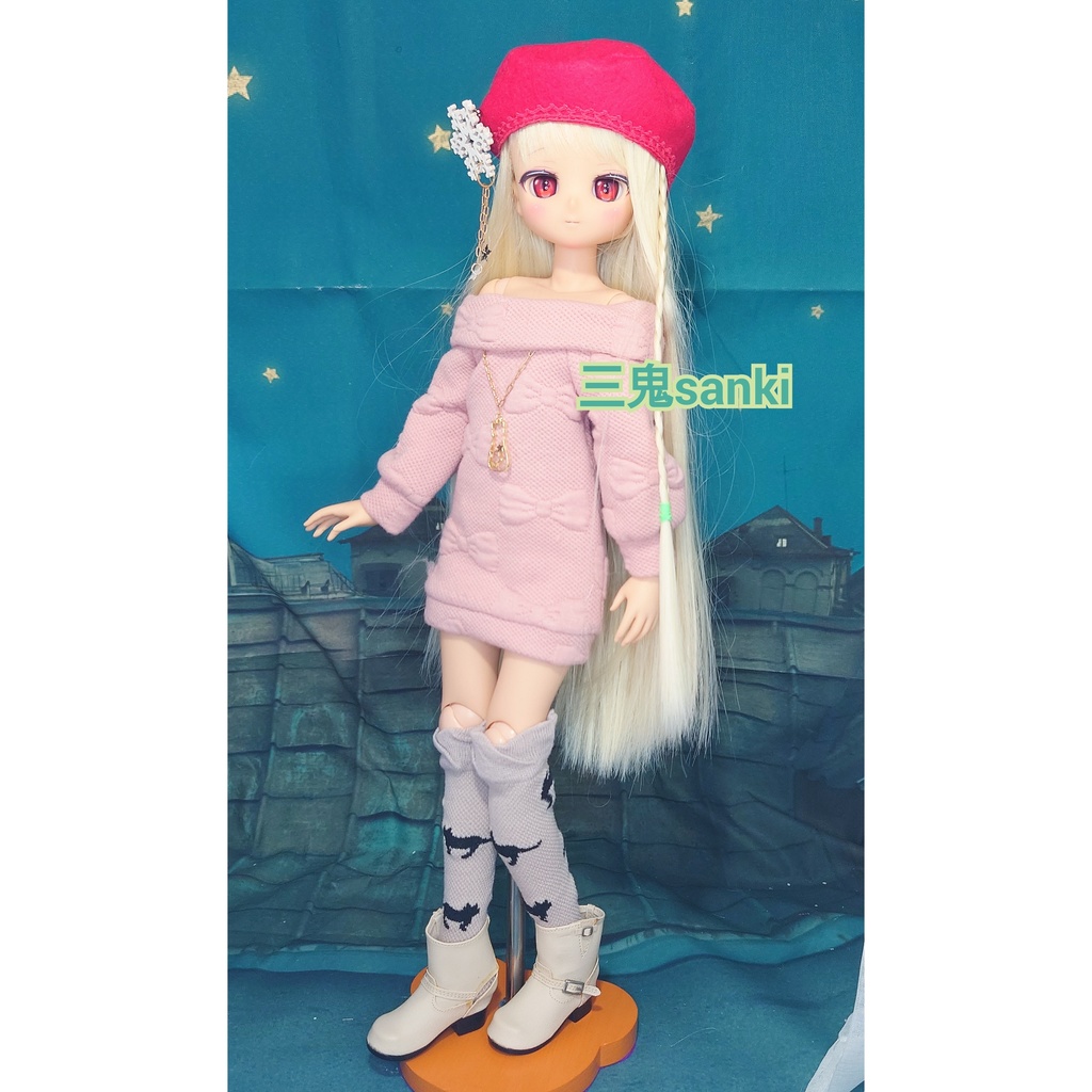 ニットワンピースセット(ピンク)/MDD(S~L)/アイリスコレクトプチ