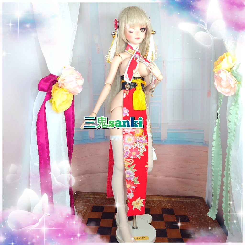 『中華庭園7』赤セット・DD/DDS(SS~dy胸)白