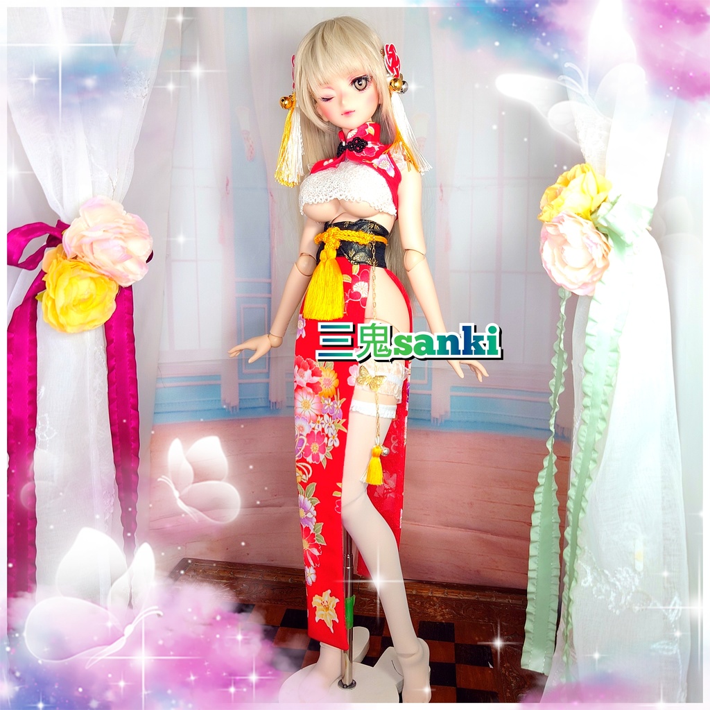 『中華庭園7』赤セット・DD/DDS(SS~dy胸)白