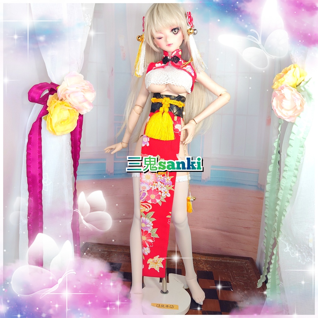 『中華庭園7』赤セット・ＤＤ/ＤＤS（SS~dy胸）白