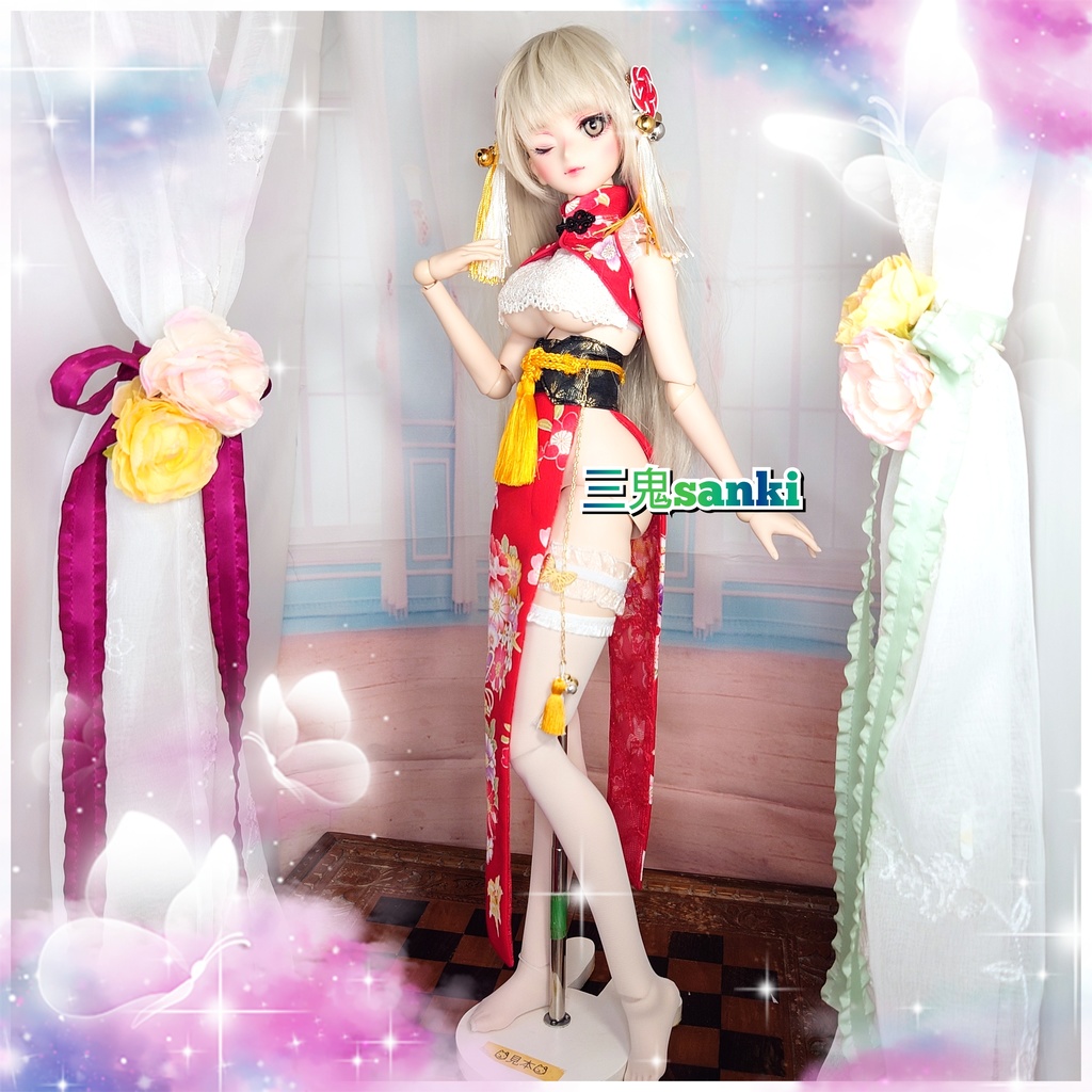 『中華庭園7』赤セット・DD/DDS(SS~dy胸)白