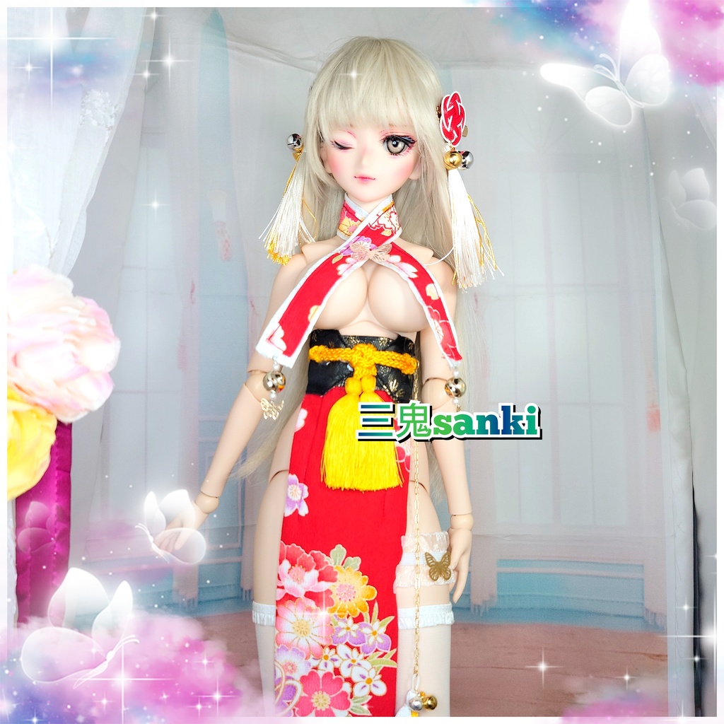 『中華庭園7』赤セット・DD/DDS(SS~dy胸)白