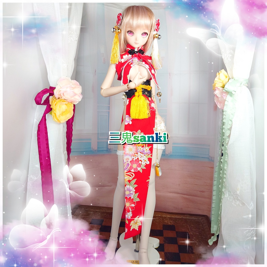 『中華庭園7』赤セット・DD/DDS(SS~dy胸)白