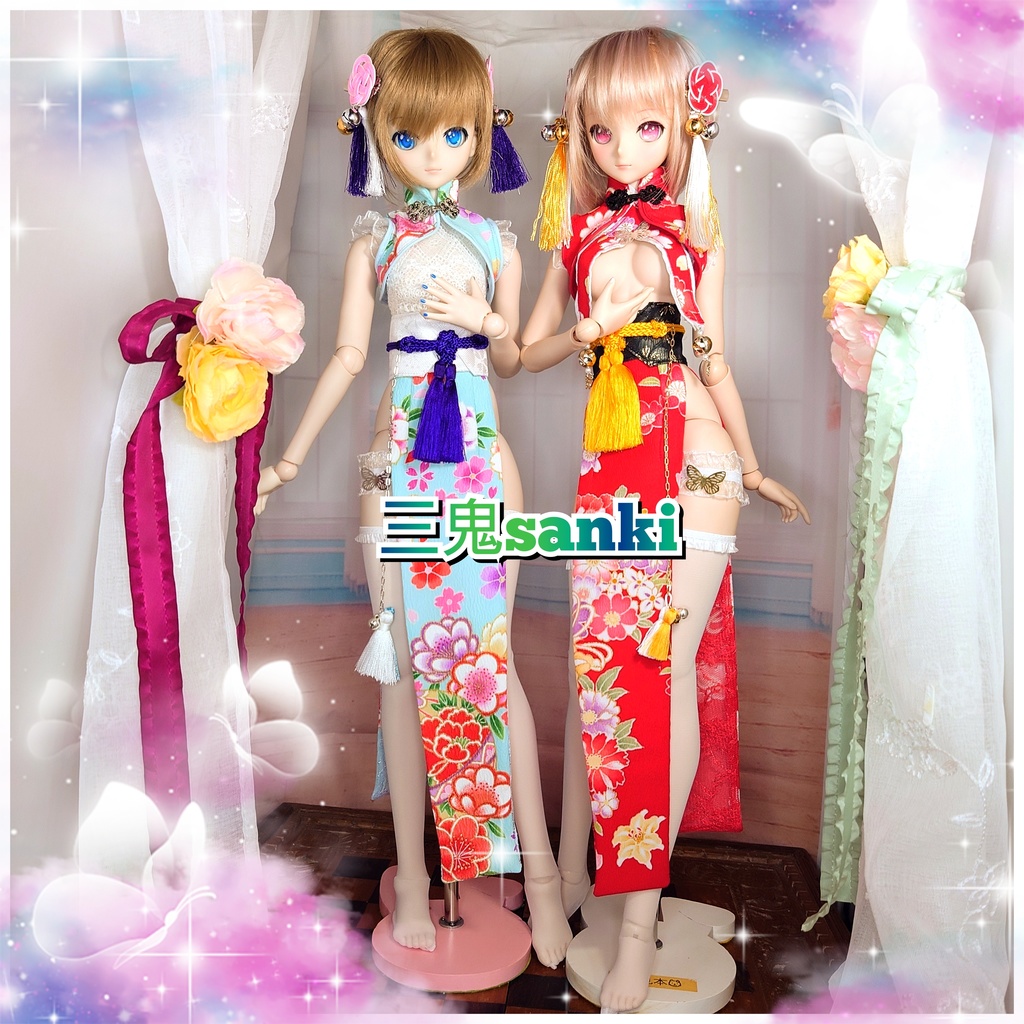 『中華庭園7』赤セット・DD/DDS(SS~dy胸)白