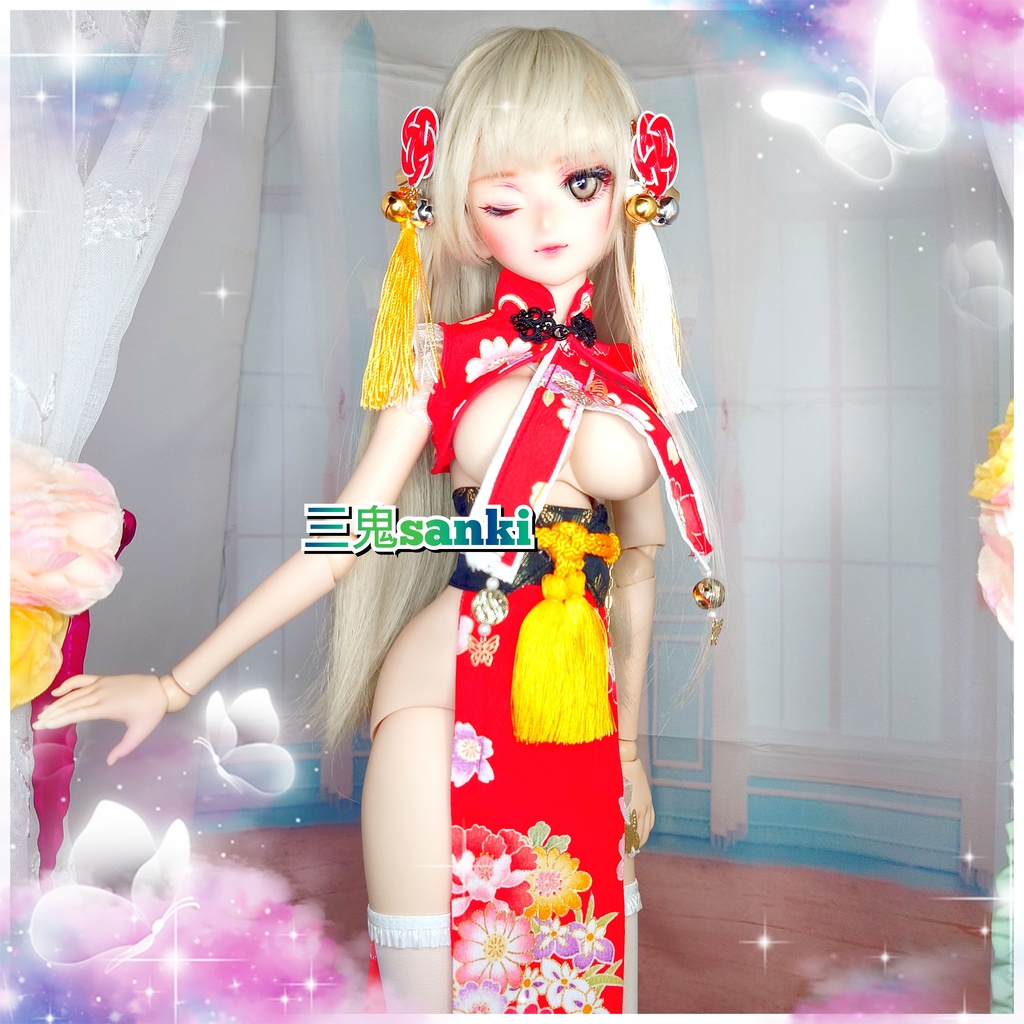 『中華庭園7』赤セット・DD/DDS(SS~dy胸)白