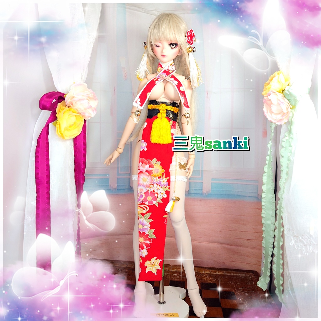 『中華庭園7』赤セット・DD/DDS(SS~dy胸)白