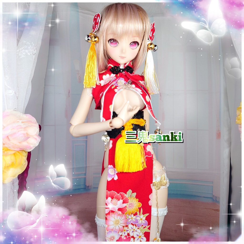 『中華庭園7』赤セット・DD/DDS(SS~dy胸)白