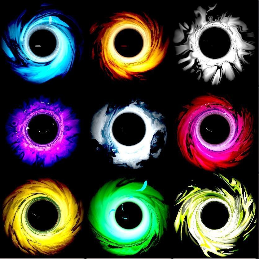 Black Hole Eye Shader [VRChat] |  ブラックホールアイシェーダー