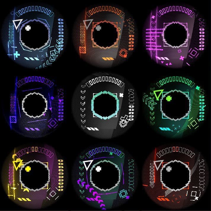 Techno Eye Shader [VRChat] |  テクノアイシェーダー