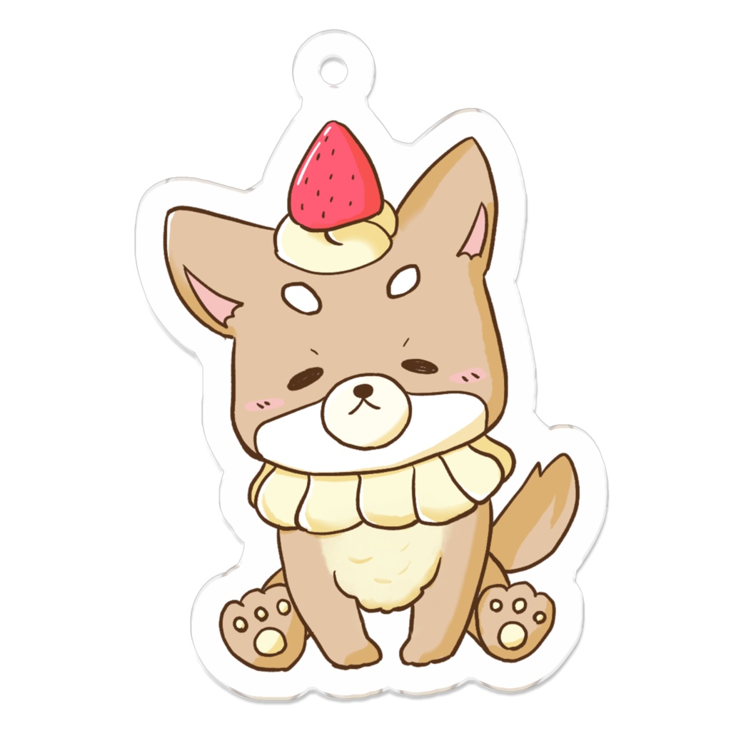 🍓[マロ太郎]アクリルキーホルダー🐕