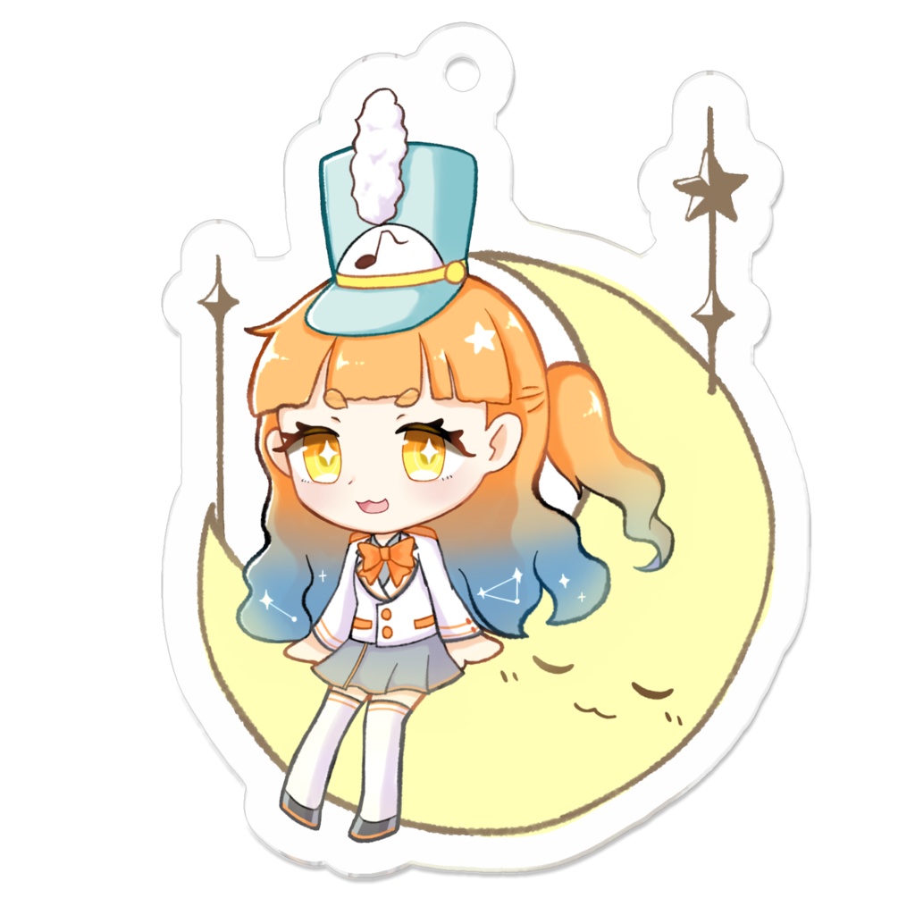 ミニもくば🎠🌙アクリルキーホルダー