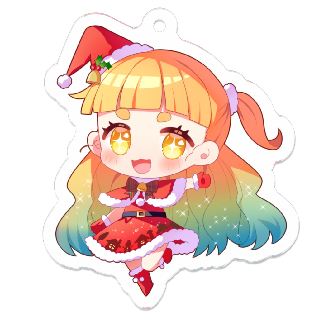 2023クリスマス🎠夢夜乃もくば アクリルキーホルダー