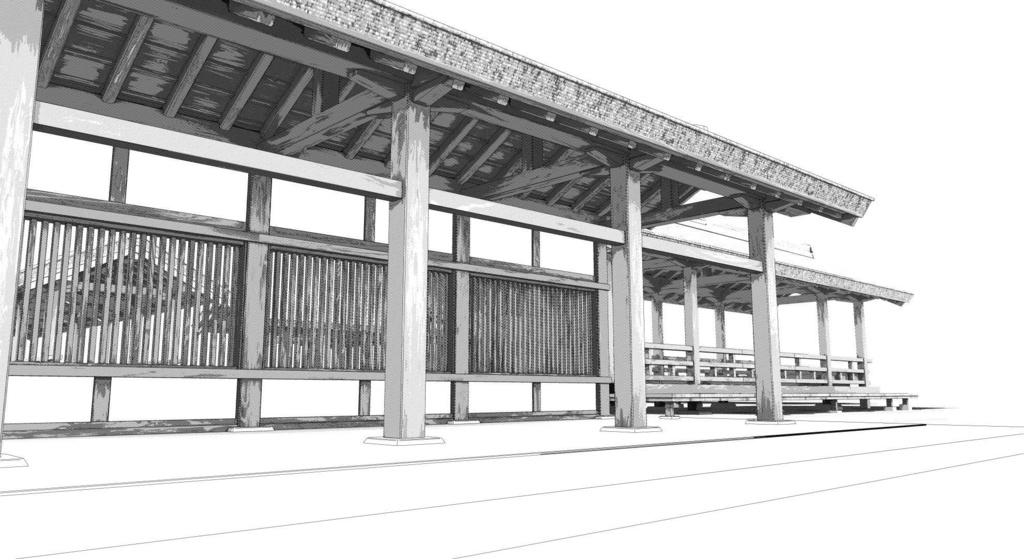 3D 平安貴族邸宅