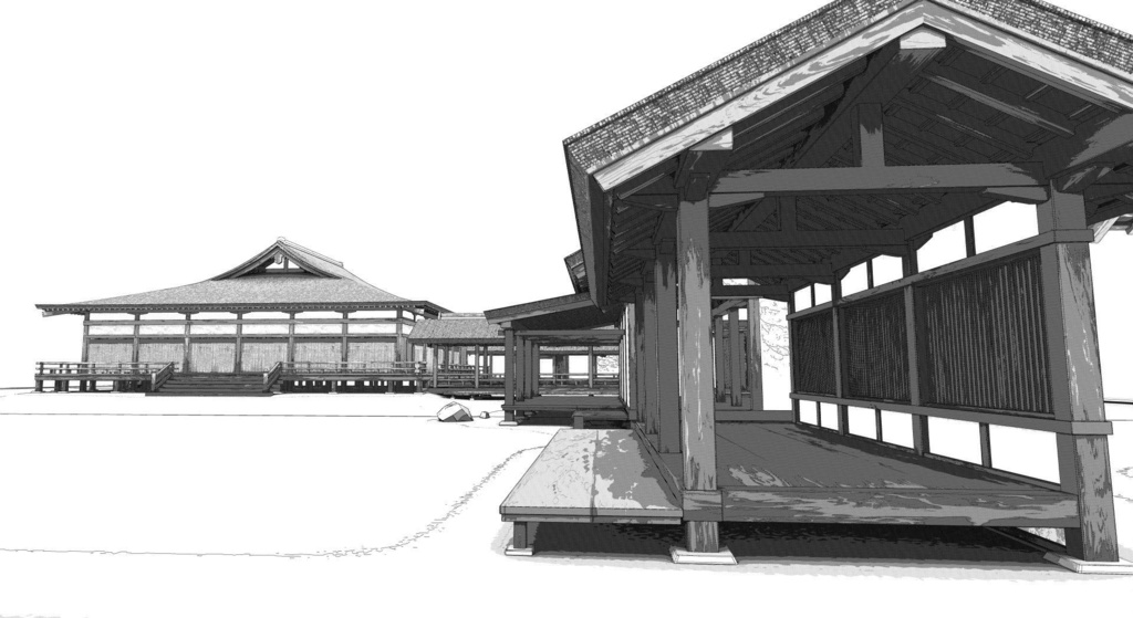 3D 平安貴族邸宅