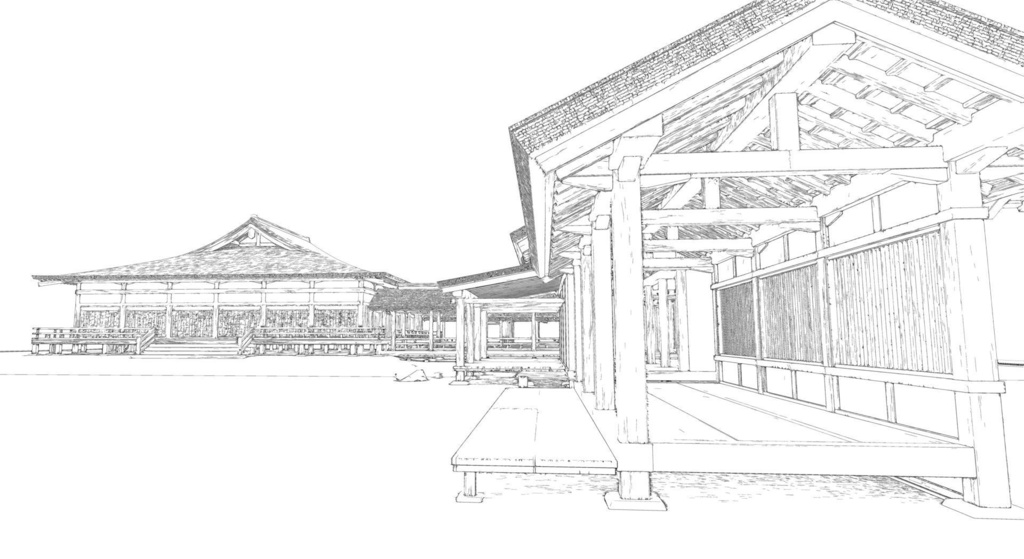 3D 平安貴族邸宅