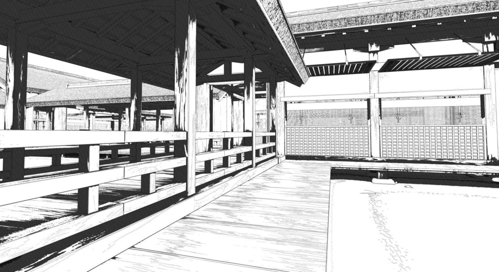 3D 平安貴族邸宅