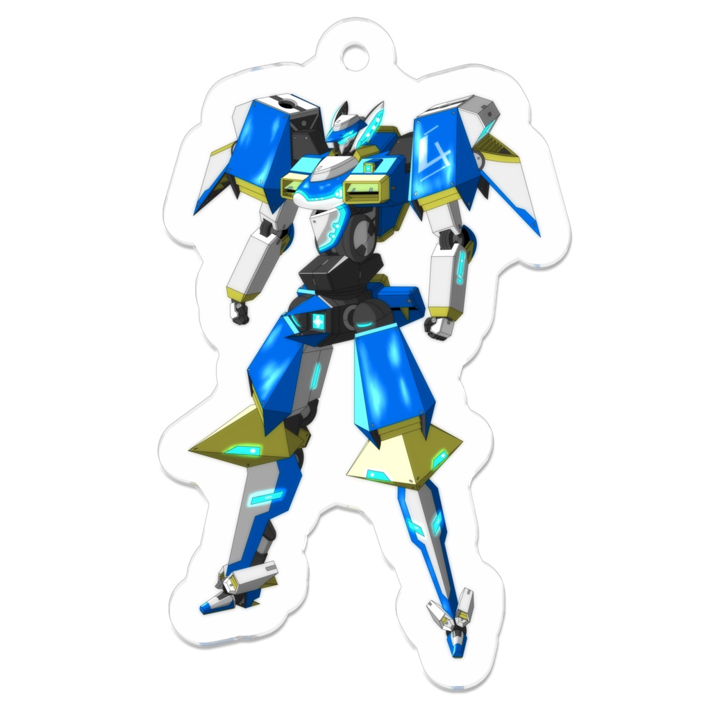 アクリルキーホルダー:セイバー・カスタム