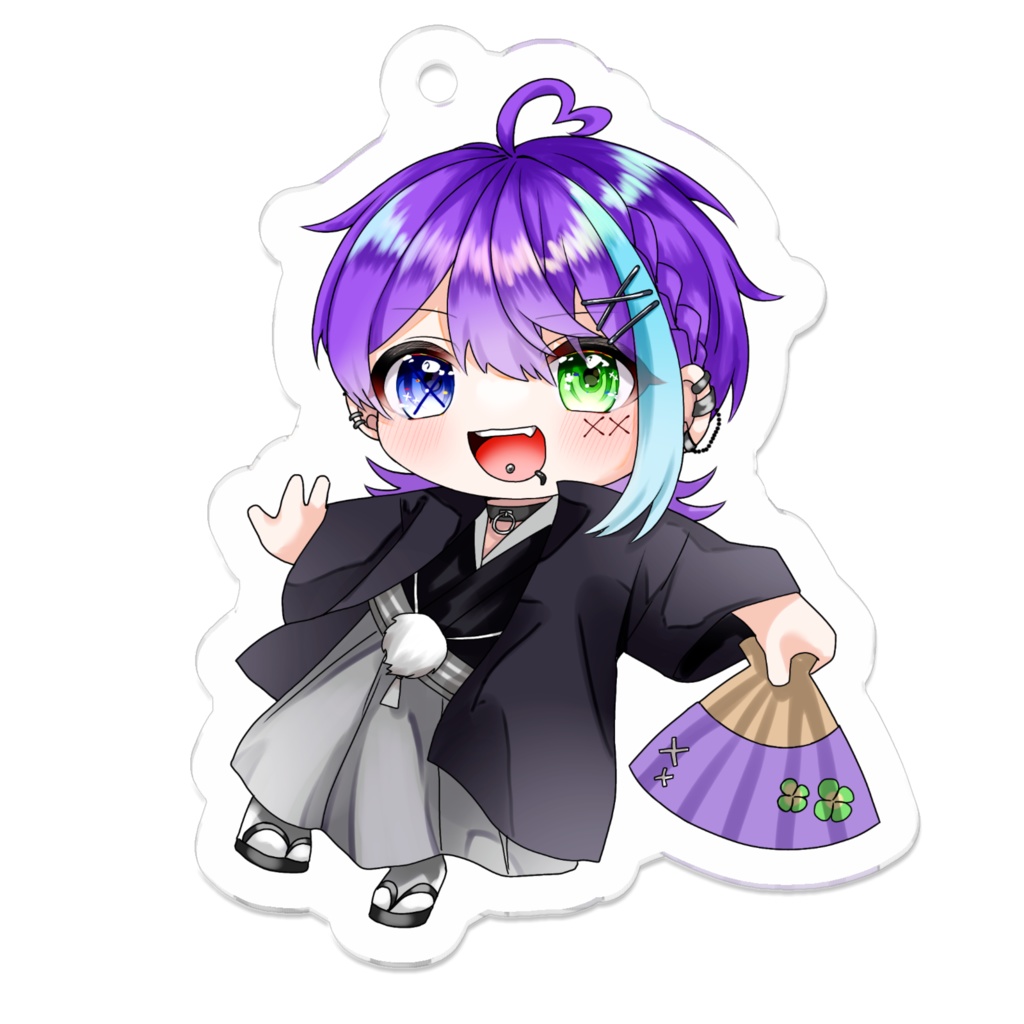 【東雲麗翔】×お正月アクリルキーホルダー×