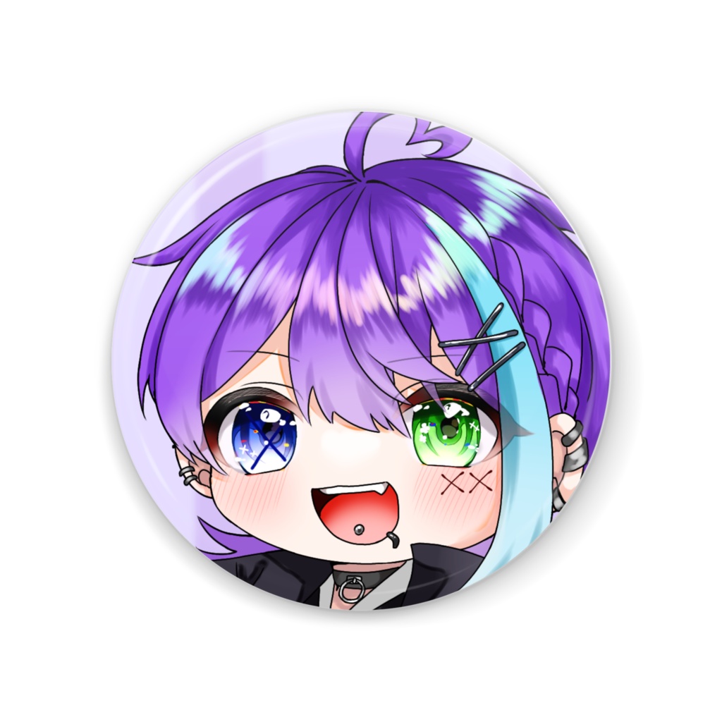 【東雲麗翔】×お正月缶ミラー×