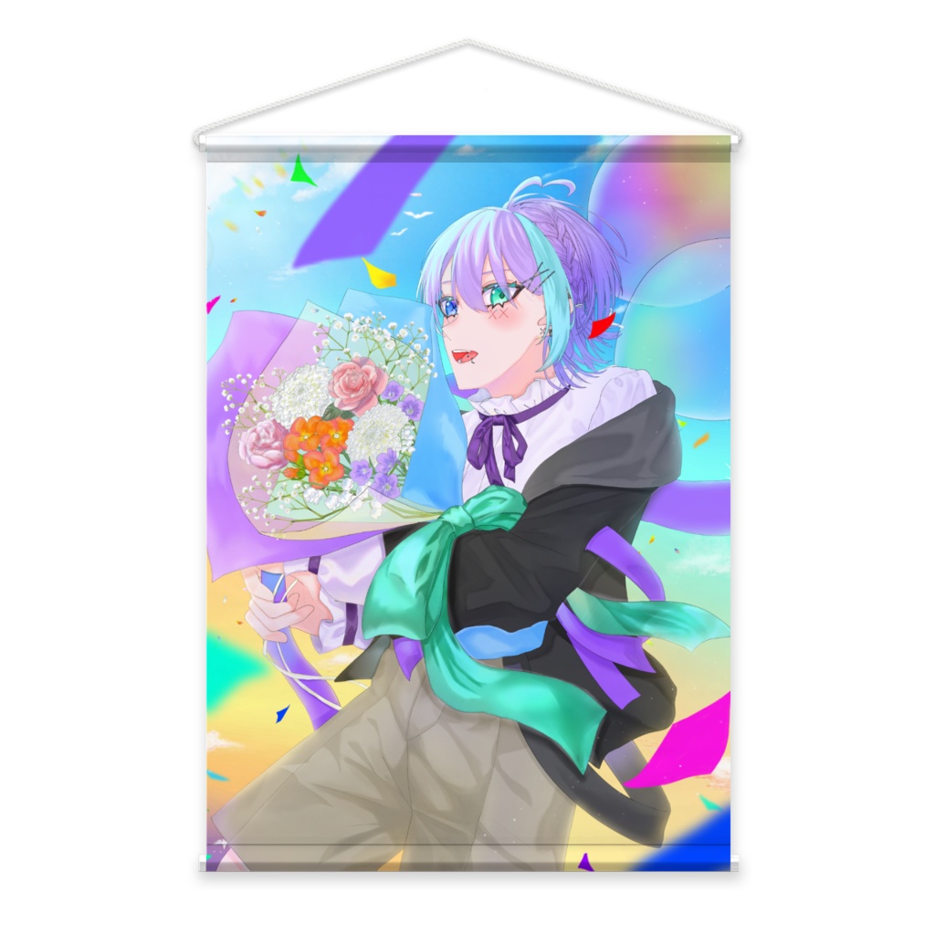 【東雲麗翔】×3周年記念タペストリー×