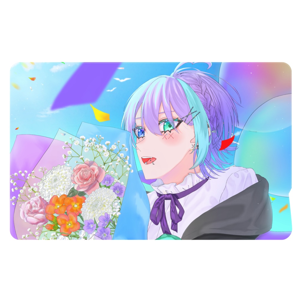 【東雲麗翔】×3周年記念ICカードステッカー×