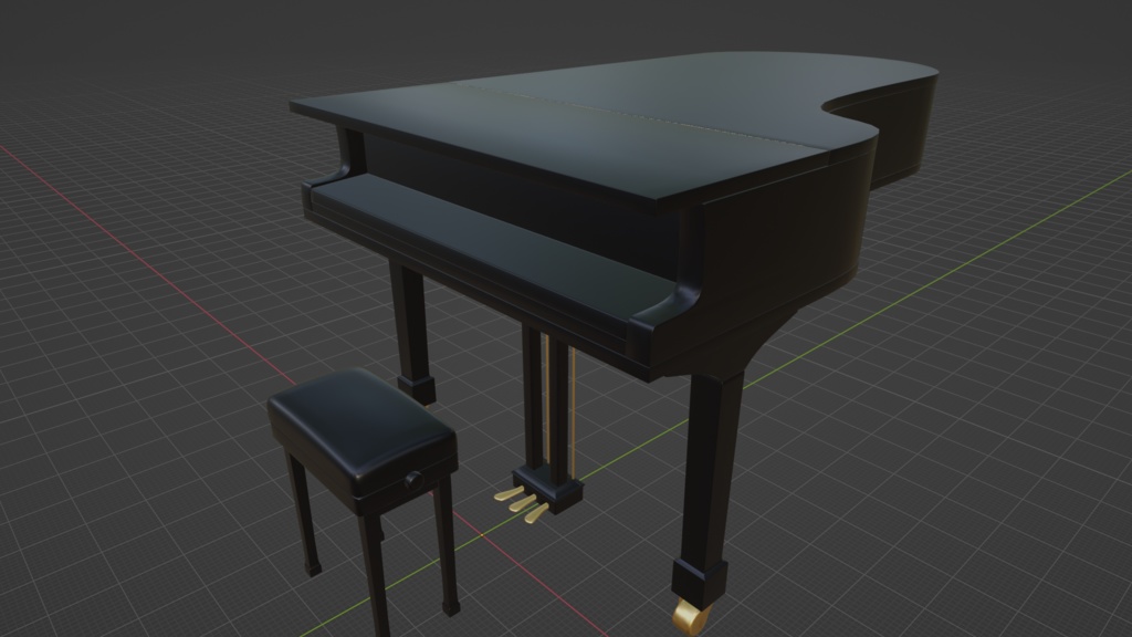 グランドピアノ