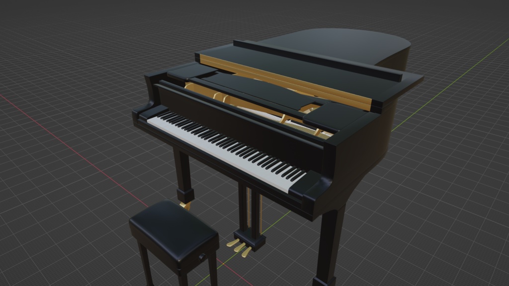 グランドピアノ