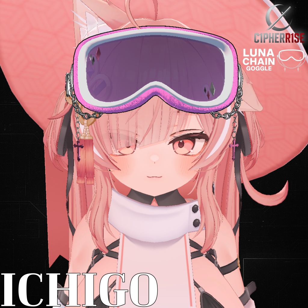 【複数アバター対応】𝙻𝚞𝚗𝚊𝙲𝚑𝚊𝚒𝚗𝙶𝚘𝚐𝚐𝚕𝚎【12色 12Color】