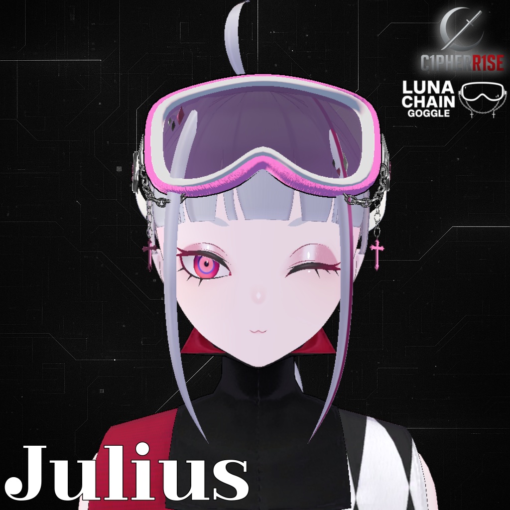 【複数アバター対応】𝙻𝚞𝚗𝚊𝙲𝚑𝚊𝚒𝚗𝙶𝚘𝚐𝚐𝚕𝚎【12色 12Color】