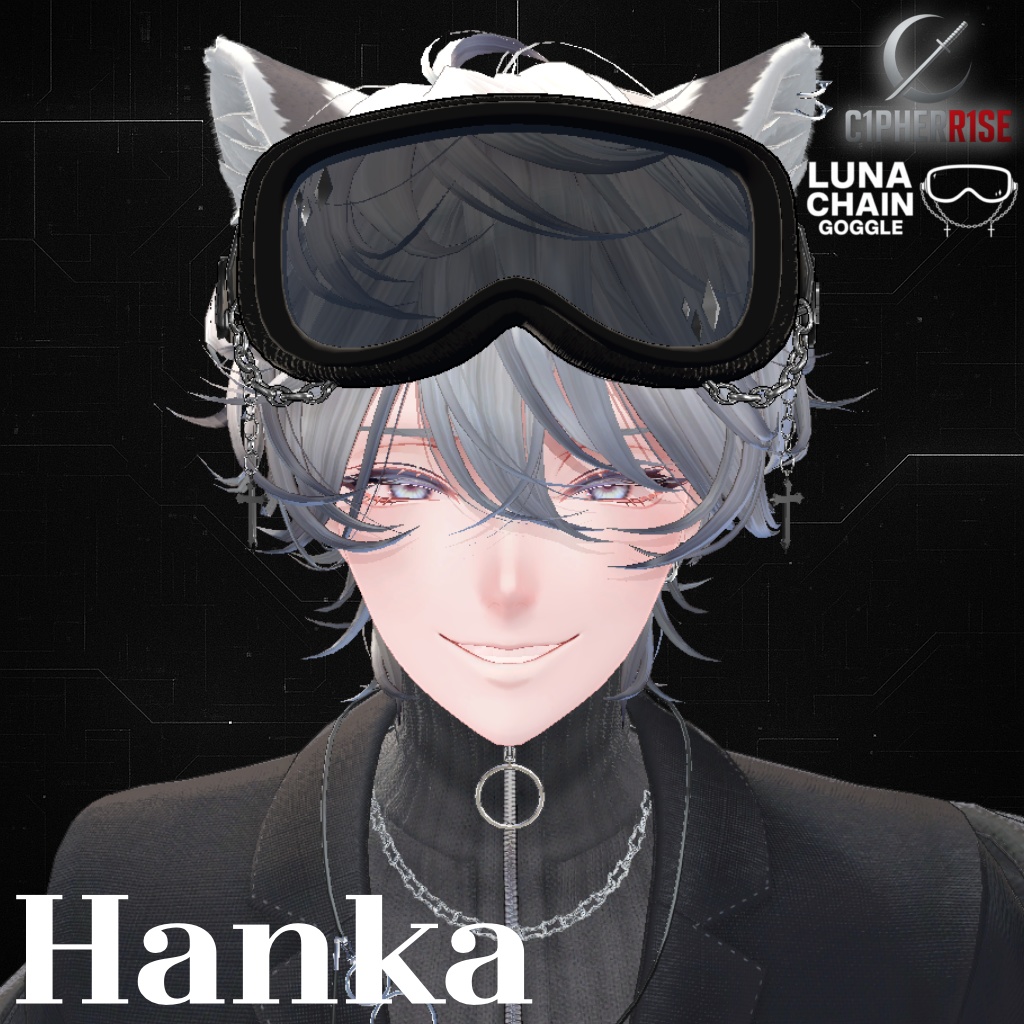 【複数アバター対応】𝙻𝚞𝚗𝚊𝙲𝚑𝚊𝚒𝚗𝙶𝚘𝚐𝚐𝚕𝚎【12色 12Color】