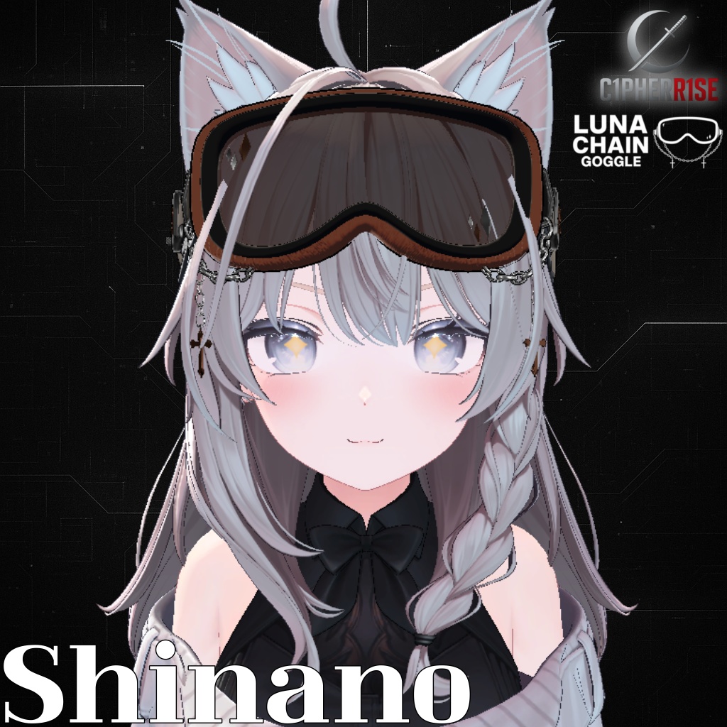 【複数アバター対応】𝙻𝚞𝚗𝚊𝙲𝚑𝚊𝚒𝚗𝙶𝚘𝚐𝚐𝚕𝚎【12色 12Color】