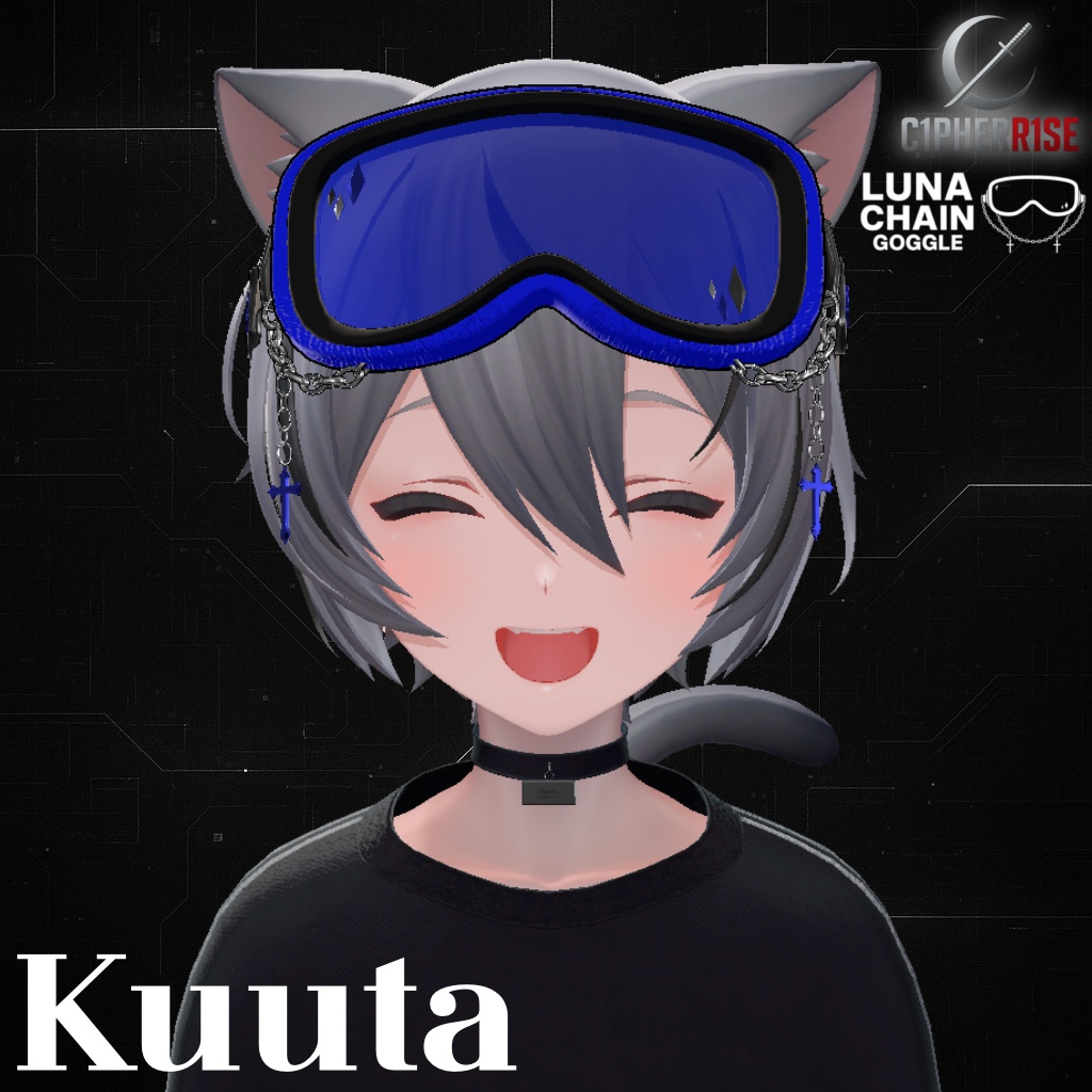 【複数アバター対応】𝙻𝚞𝚗𝚊𝙲𝚑𝚊𝚒𝚗𝙶𝚘𝚐𝚐𝚕𝚎【12色 12Color】