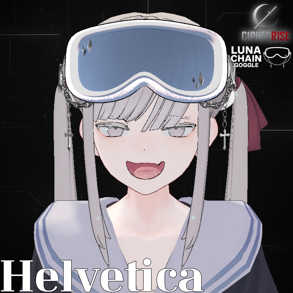 【複数アバター対応】𝙻𝚞𝚗𝚊𝙲𝚑𝚊𝚒𝚗𝙶𝚘𝚐𝚐𝚕𝚎【12色 12Color】