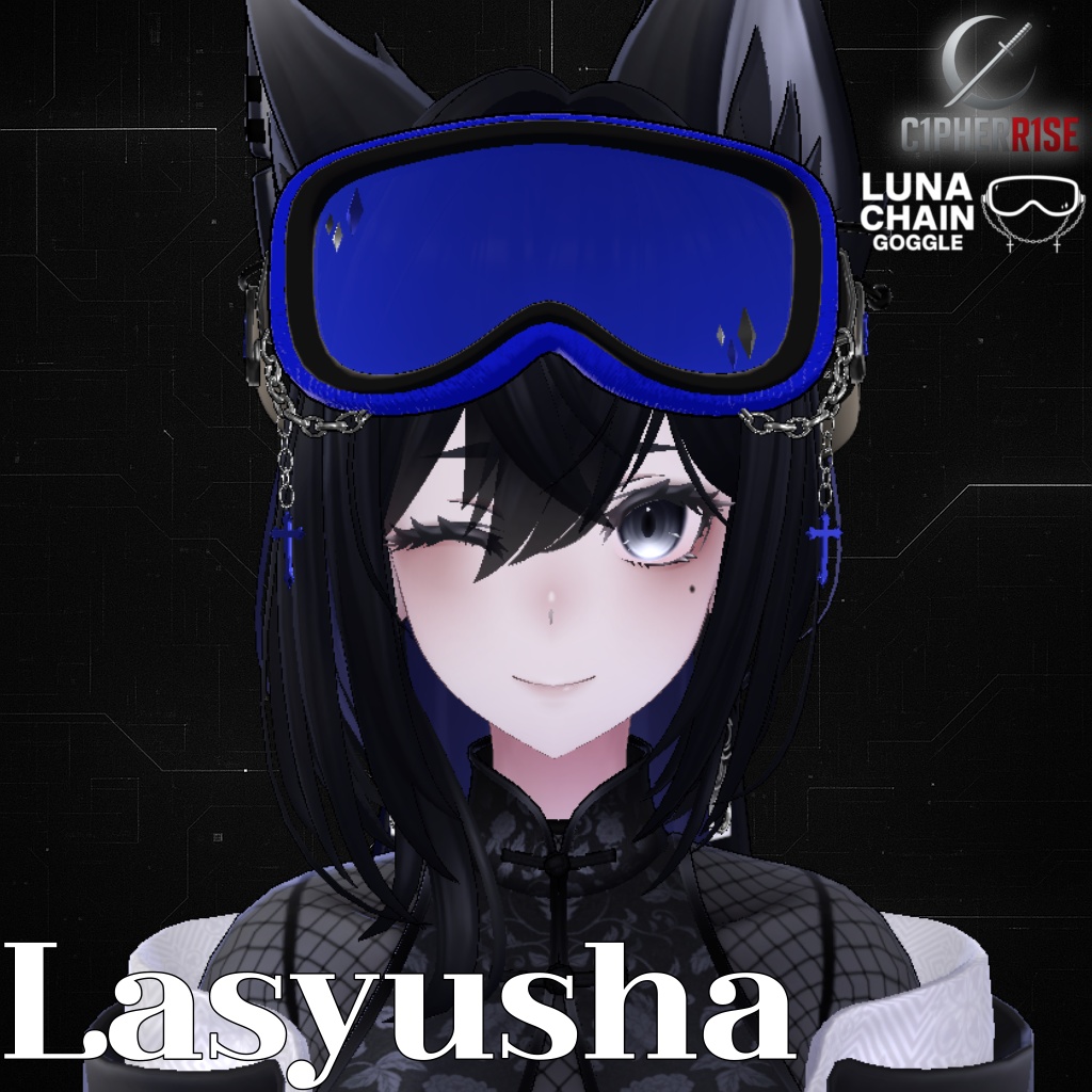 【複数アバター対応】𝙻𝚞𝚗𝚊𝙲𝚑𝚊𝚒𝚗𝙶𝚘𝚐𝚐𝚕𝚎【12色 12Color】