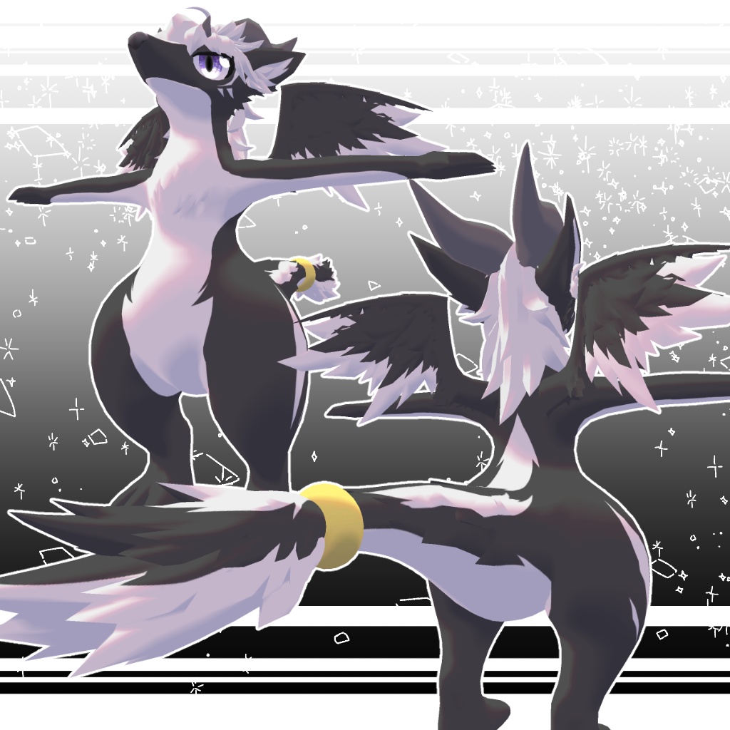 【オリジナル3Dモデル】シェイロ-Sheiro【VRChat想定】