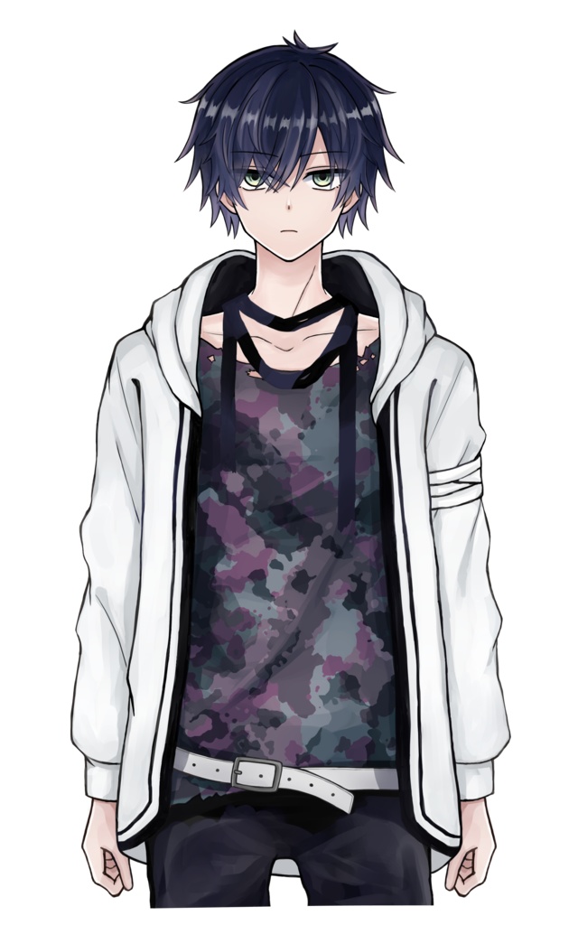 【VTS/FaceRig/Animaze対応】Live2Dモデル『ダウナー系少年くん』