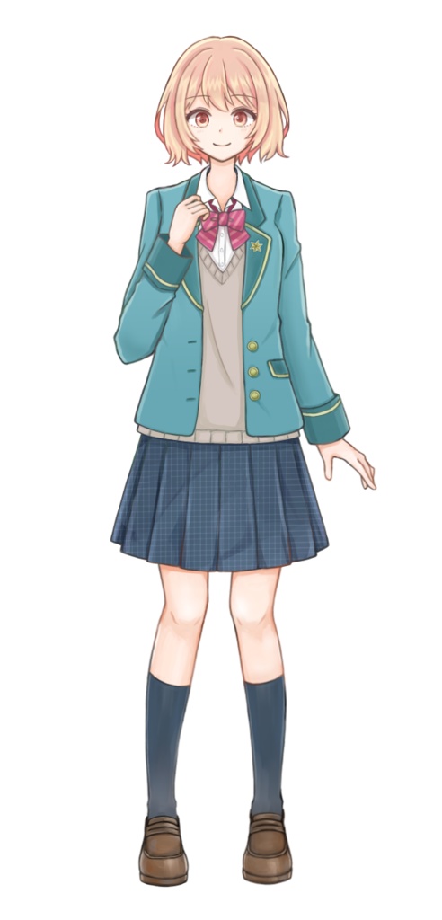 【FaceRig対応】Live2Dモデル『女子学生ちゃん』