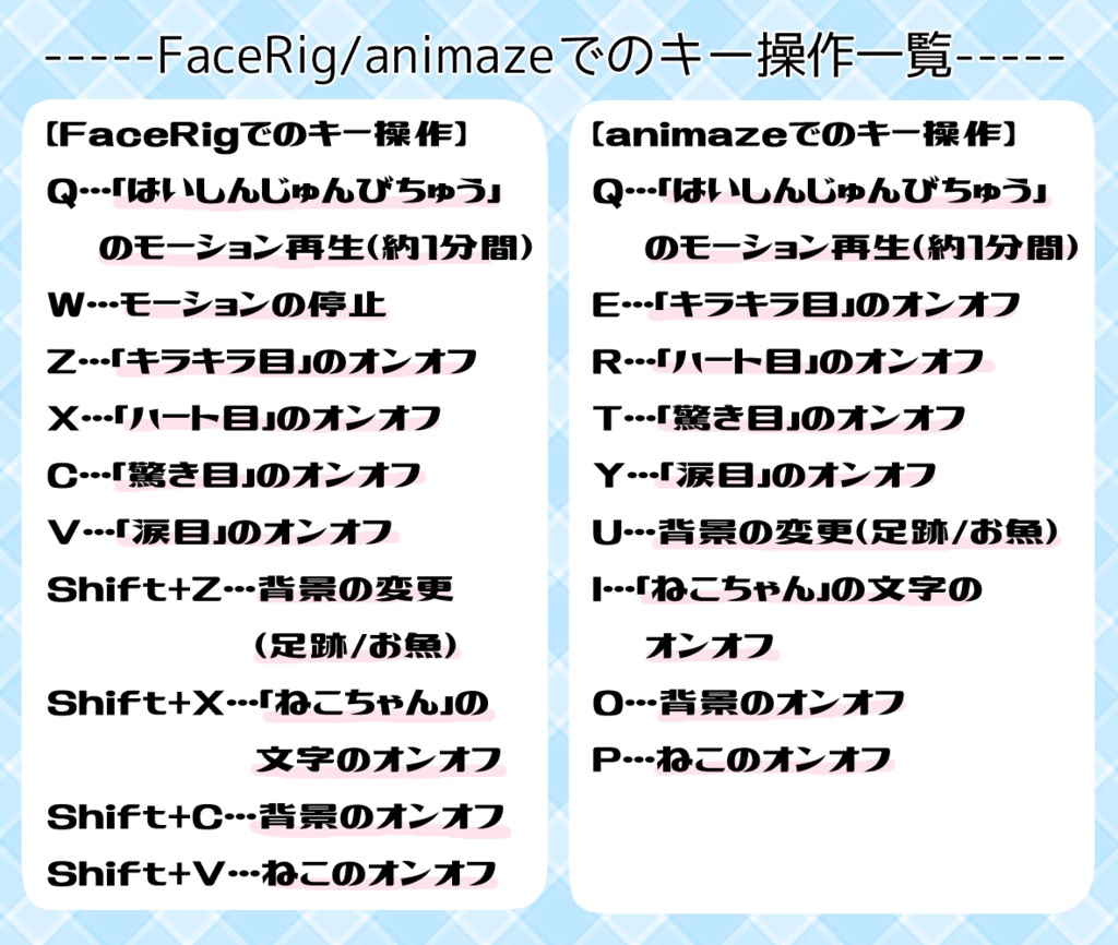 【汎用モデル】ねこちゃん【VTS、nizimaLIVE対応】