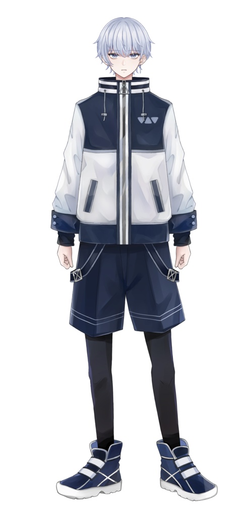 【汎用Live2Dモデル】ゲーマーな男の子ver.1【ミニキャラ・配信背景付き】