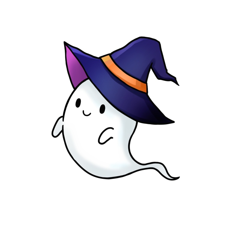 【Live2Dアイテム】ふわふわ動くおばけちゃん