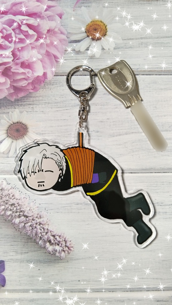 シルヴィオ団長の吊るしキーホルダー