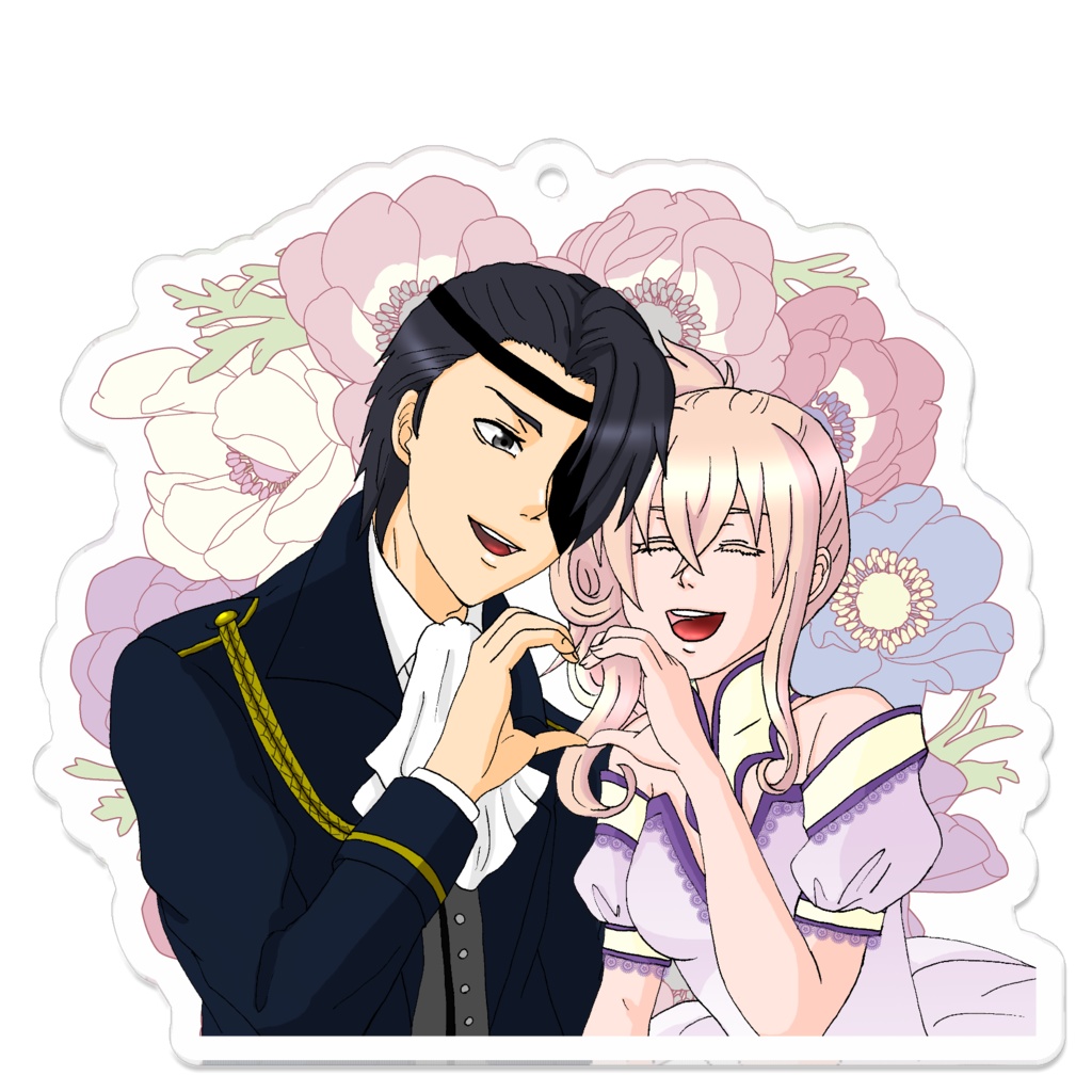 キーホルダー ディーノ&セシリヤ