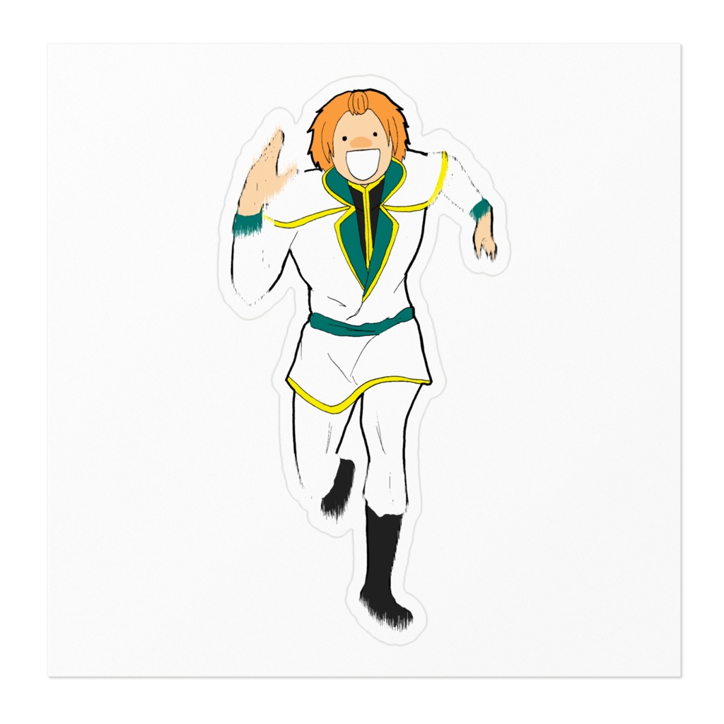 ステッカー 八頭身あるまん