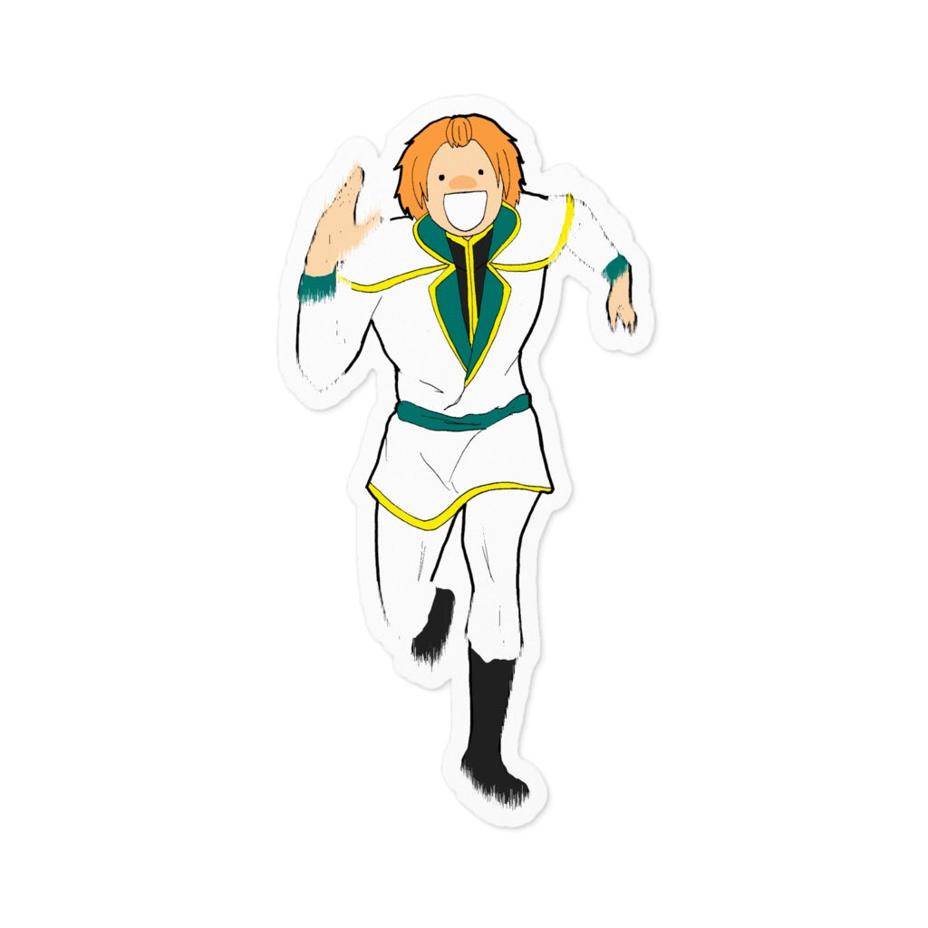 ステッカー 八頭身あるまん