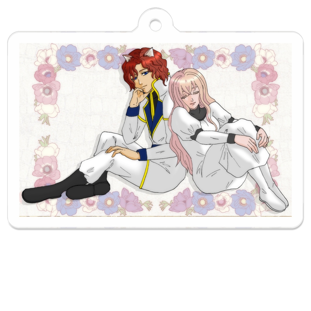 ジョエル&セシリヤキーホルダー